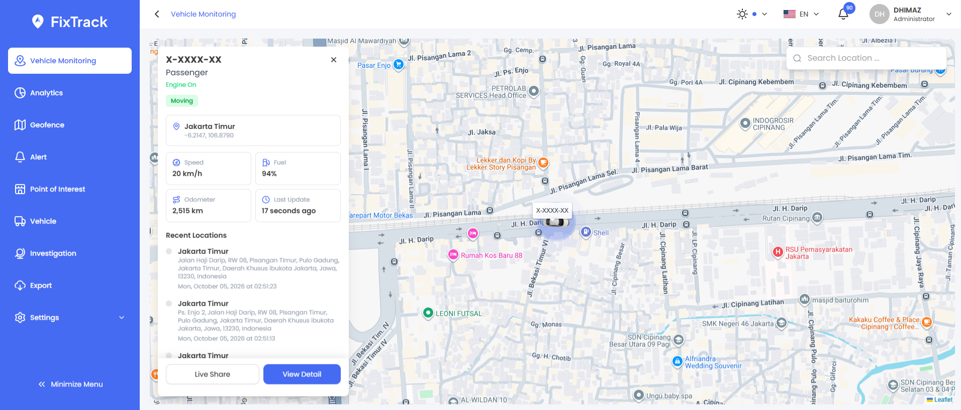 FixTrack